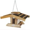 Vogelfutterhaus, Natur, Ca. 32 X 46 X H 23/26 Cm -Gartenprodukte 0910101507 koelle futterspender kiefernholz 116634