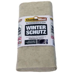 Winterschutzmatte Naturweiss, Faserlänge: Ø45 Mm, 100 % Schafwolle -Gartenprodukte 0910250239 Winterschutzmatte naturweiss 50x200cm 55321