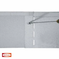 Rasenkante, Silber, Stahl, 118 X 19,5 Cm -Gartenprodukte 0910301041 Rasenkante Metall verzinkt 3 109345