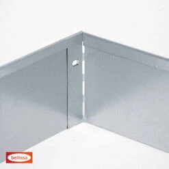 Rasenkante, Silber, Stahl, 118 X 19,5 Cm -Gartenprodukte 0910301041 Rasenkante Metall verzinkt 4 109344