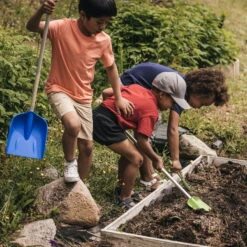 Schaufel 'MyFirst Fiskars', Blau/orange -Gartenprodukte 0920100702 MyFirst Fiskars Schaufel 1 104033