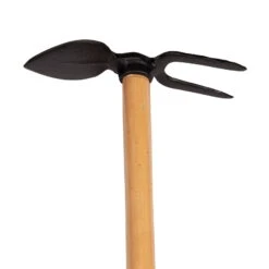 Kölle Gartenhacke, 2 Arbeitsseiten, Handgeschmiedet, Kohlenstoffstahl, Stiel 50 Cm, Buche -Gartenprodukte 0920101094 Koelle Gartenhacke schwarz lackiert mit lackiertem Buchenstiel 2 86381