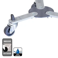 Multi Roller Sun City, Tragkraft 75 Kg, Stahl, Ca. 6 X 26,5-37,5 Cm -Gartenprodukte 0920600493 multi roller suncity small 5 116675