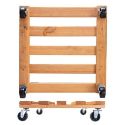 Multi Roller, Tragkraft 120 Kg, Hellbraun, Ca. 10 X 38 X 38 Cm -Gartenprodukte 0920600514multi roller kiefer kastanie 1 116715