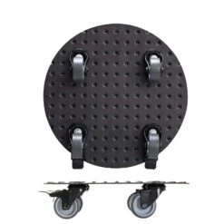 Pflanzenroller 'Alaska', Tragkraft 150 Kg, Anthrazit, Alu, 7 X 30 X 30 Cm -Gartenprodukte 0920600518 pflanzenroller alaska 1 116733