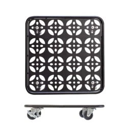 Pflanzenroller GH0936/0937, Tragkraft 80 Kg, Schwarz, Ø 30 Cm -Gartenprodukte 0920600521 pflanzenroller 6 116746