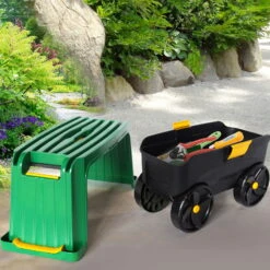 Gartenhocker 'Roll’n‘Kneel', Tragkraft 100 Kg -Gartenprodukte 0920600538 Roll N Kneel 4in1 Gartenhocker TK 100kg 5 118900