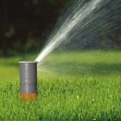 Turbinen-Versenkregner T 200, Gardena, Wurfweite 5-8 M, Winkel 25-360° -Gartenprodukte 0930101046 Turbinen Versenkregner T200 Sprinklersystem 1 61585