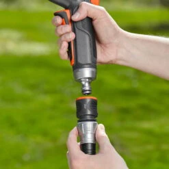 Wasserstop, Gardena, 1/2" - 5/8", Kunststoff-Metall-Ausführung -Gartenprodukte 0930101359 Premium Wasserstop lose 1 2 Zoll 5 8 Zoll 3 61524