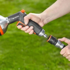 Wasserstop, Gardena, 1/2" - 5/8", Kunststoff-Metall-Ausführung -Gartenprodukte 0930101359 Premium Wasserstop lose 1 2 Zoll 5 8 Zoll 4 61523