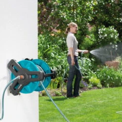 Wand-Schlauchtrommel Classic 50, Gardena, Schlauchlängen Bis 50 M -Gartenprodukte 0930200375 Classic Wand Schlauchtrommel 50 2 61642