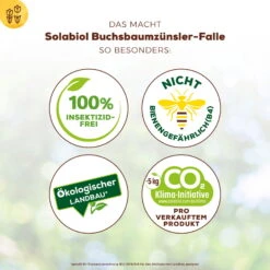 Solabiol Buchsbaumzünsler-Falle, Ausreichend Für Bis Zu 180 M² -Gartenprodukte 0950200723 Buchsbaumzuensler Falle fuer bis zu 180qm Flaeche 3 107234