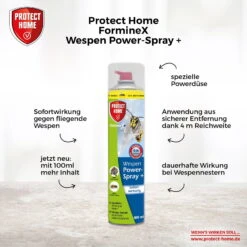Protect Home Wespen-Powerspray, 600 Ml -Gartenprodukte 0950300982 Wespen Powerspray 600ml 1 107289