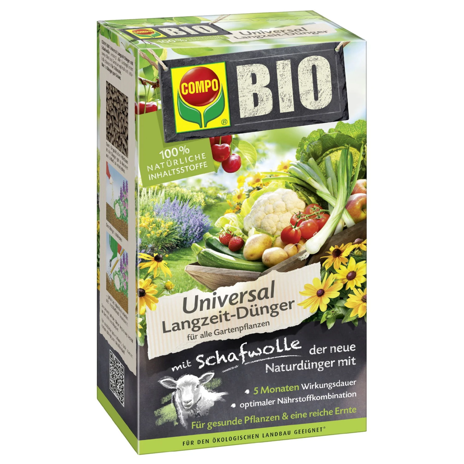 Bio-Universaldünger Mit Schafwolle, Compo, 2 Kg 3 Bio-Universaldünger Mit Schafwolle, Compo, 2 Kg