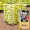 Stauden- & Rosenmulch, 2880l, 48 Sack à 60l -Gartenprodukte 0960380002 Koelle Bio Stauden und Rosenmulch 60L 2 110576