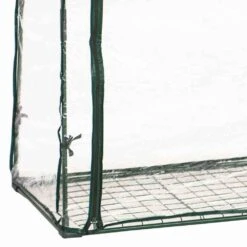 Tomaten-Gewächshaus, 100 X 50 X 150 Cm, Grün, PVC-Folie, Gitterboden -Gartenprodukte 0980200176 Tomaten Gewaechshaus gruen 100x50x150cm3 65603