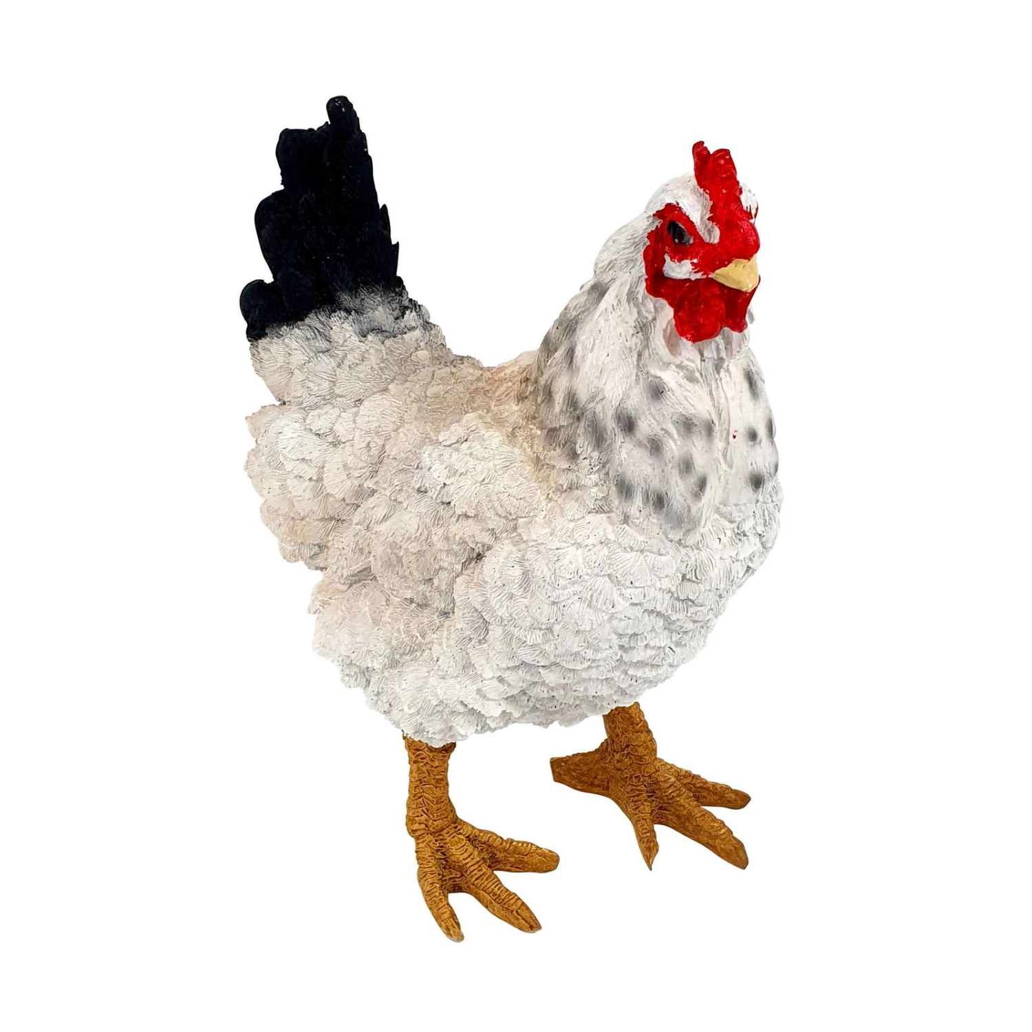 Dekofigur Henne, Weiß, 36 X 17 X 31 Cm 3 Dekofigur Henne, Weiß, 36 X 17 X 31 Cm