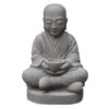 Buddha-Statue, Trockensteinguss, 33 X 30 X 54 Cm -Gartenprodukte 0980306820 buddha statue aus trockensteinguss 1 123367