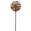 Eisen-Blütenkugel Am Stab, Rost, Höhe Ca. 112 Cm -Gartenprodukte 0980404130 Bluetenkugel am Stab 109992