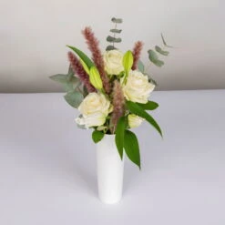 Gemischter Blumenbund 'Lilientraum' Inkl. Gratis Grußkarte -Gartenprodukte 1025700007 DIY Mixbund Lilientraum Lilie Rose Euka Fluffy 2 94530