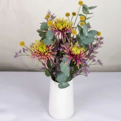 Gemischter Blumenbund 'Baltazar' Inkl. Gratis Grußkarte 6 Gemischter Blumenbund 'Baltazar' Inkl. Gratis Grußkarte -Gartenprodukte 1025700010 DIY Mixbund Baltazar Chrysanth Craspedia Euka Statice 1 94433