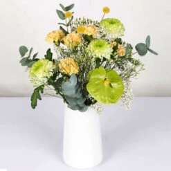 Gemischter Blumenbund 'Grüne Schönheit' Inkl. Gratis Grußkarte -Gartenprodukte 1025700013 DIY Mixbund Gruene Schoenheit Nelke Zembla Crasp Euka Gypso Stat Anth 1 94427