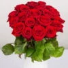 Blumenbund Mit Rosen 'Red Naomi', 20er-Bund, Rot, Inkl. Gratis Grußkarte -Gartenprodukte 1045500004 Rose Red Naomi 20er Bund 60cm 2 1 d 100189