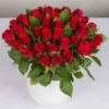 Blumenbund Mit Rosen, 40er-Bund, Rot, Inkl. Gratis Grußkarte -Gartenprodukte 1045500009 Rote Rose 40er Bund 40cm 2 85345