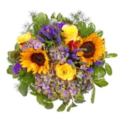 Blumenstrauß 'Sommerfest' Inkl. Gratis Grußkarte -Gartenprodukte 1110600052 Sommerfest D28cm 2 5585