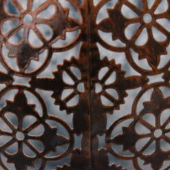 Solarlaterne Damast, Bronze, Ø 18 Cm -Gartenprodukte 2950100312 Solarlaterne Damast 23x22cm5 65214