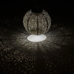 Solarlaterne 'Round 20', Grün, Ø 20 X 18 Cm -Gartenprodukte 2950100660 2950100661 Round 20 105779