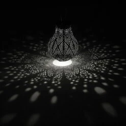 Solarlaterne 'Bulb 16', Petrol, Ø 16 X 20 Cm -Gartenprodukte 2950100663 2950100664 2950100665 Bulb 16 105782 1