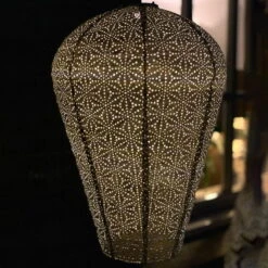 Solarlaterne 'Balloon XL', Helltaupe, Ø 35 X 50 Cm -Gartenprodukte 2950100686 Balloon XL Light Taupe 1 105802