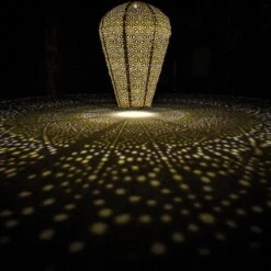 Solarlaterne 'Balloon XL', Helltaupe, Ø 35 X 50 Cm -Gartenprodukte 2950100686 Balloon XL Light Taupe 3 105800