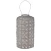 Solarlaterne 'Cylinder 18 Mandela', Light Taupe, Ø 18 X 33 Cm -Gartenprodukte 2950100691 Cylinder 18 105832