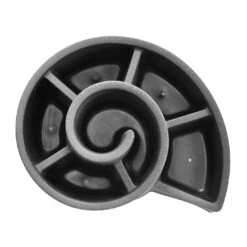 Kräuterspirale "Snail", Anthrazit, 80 X 64 X 50 Cm, 4,9 L -Gartenprodukte 3210103710 Koelle Kraeuterspirale Snail anthrazit 80x64xH50cm 4 9Ltr3 63599