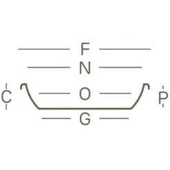 Euro 3 Plast Untersetzer Medea Taupe -Gartenprodukte 3220100130 Untersetzer Medea technische Zeichnung 111230 2