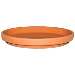 Untersetzer 'XL Natur', Rotbraun, Ton Glasiert