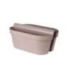 Balkon-Hängekasten "Be Up Duo" In Der Farbe Taupe, 50 Cm / 18 Liter -Gartenprodukte 3230100993 Balkon Haengekasten Be up zug 53985