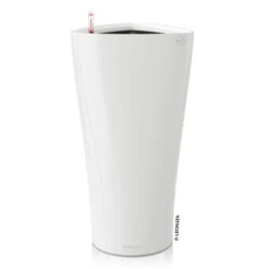LECHUZA Delta Premium, All-in-One-Set, Weiß Hochglanz, Ø 30 Cm, H:56 Cm 7 LECHUZA Delta Premium, All-in-One-Set, Weiß Hochglanz, Ø 30 Cm, H:56 Cm -Gartenprodukte 3325100135 Delta Premium30 weiss All in One Set D30xH56 cm RGB 7579