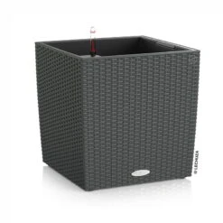 Lechuza Cube Cottage 40, Granit, All-in-One-Set -Gartenprodukte 3325200025 Cube Cottage 40 granit All in One Set 39x39x40cm RGB 2 7630