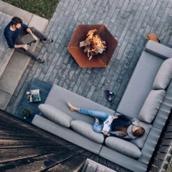 Höfats TRIPLE 90 Feuerschale In Schwarz, Maße 90 X 78 X 24 Cm 13 Höfats TRIPLE 90 Feuerschale In Schwarz, Maße 90 X 78 X 24 Cm -Gartenprodukte 3920150074 TRIPLE 90 Feuerschale 90x78x24cm 2 57576