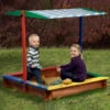 Sandkasten Inkl. Dach, Bunt, 120 X 120 X 120 Cm 1 Sandkasten Inkl. Dach, Bunt, 120 X 120 X 120 Cm -Gartenprodukte 3940100136 Sandkasten inkl Dach 1 106185