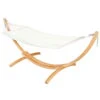 Single Stab-Hängematte 'Chilllounge', Beach -Gartenprodukte 3940200322 Single Stabhaengematte Gestell Beach Cillounge Larch Stand FSC Laerche 11 86080