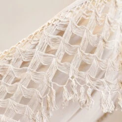 LA SIESTA Kingsize Hängematte 'Bossanova', Latte -Gartenprodukte 3940200348 Kingsize Haengematte Bossanova Latte Bio Baumwolle 5 106151