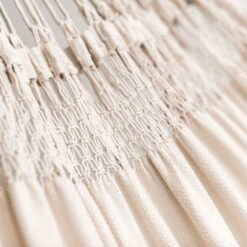 LA SIESTA Kingsize Hängematte 'Bossanova', Latte -Gartenprodukte 3940200348 Kingsize Haengematte Bossanova Latte Bio Baumwolle 7 106149