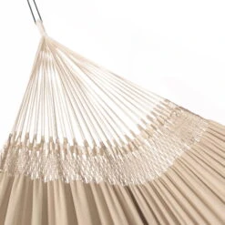 LA SIESTA Kingsize Hängematte 'Bossanova', Muscade -Gartenprodukte 3940200350 Kingsize Haengematte Bossanova Muscade Bio Baumwolle 8 106166