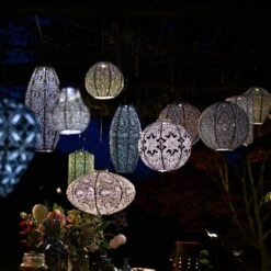 Solarlaterne 'Long Oval 20', Kupfer, Ø 20 X 45 Cm -Gartenprodukte 72462 lumiz EB8 3348 123926 11