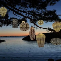 Solarlaterne 'Balloon XL', Helltaupe, Ø 35 X 50 Cm -Gartenprodukte 72462 lumiz IMG 8262 123930 2