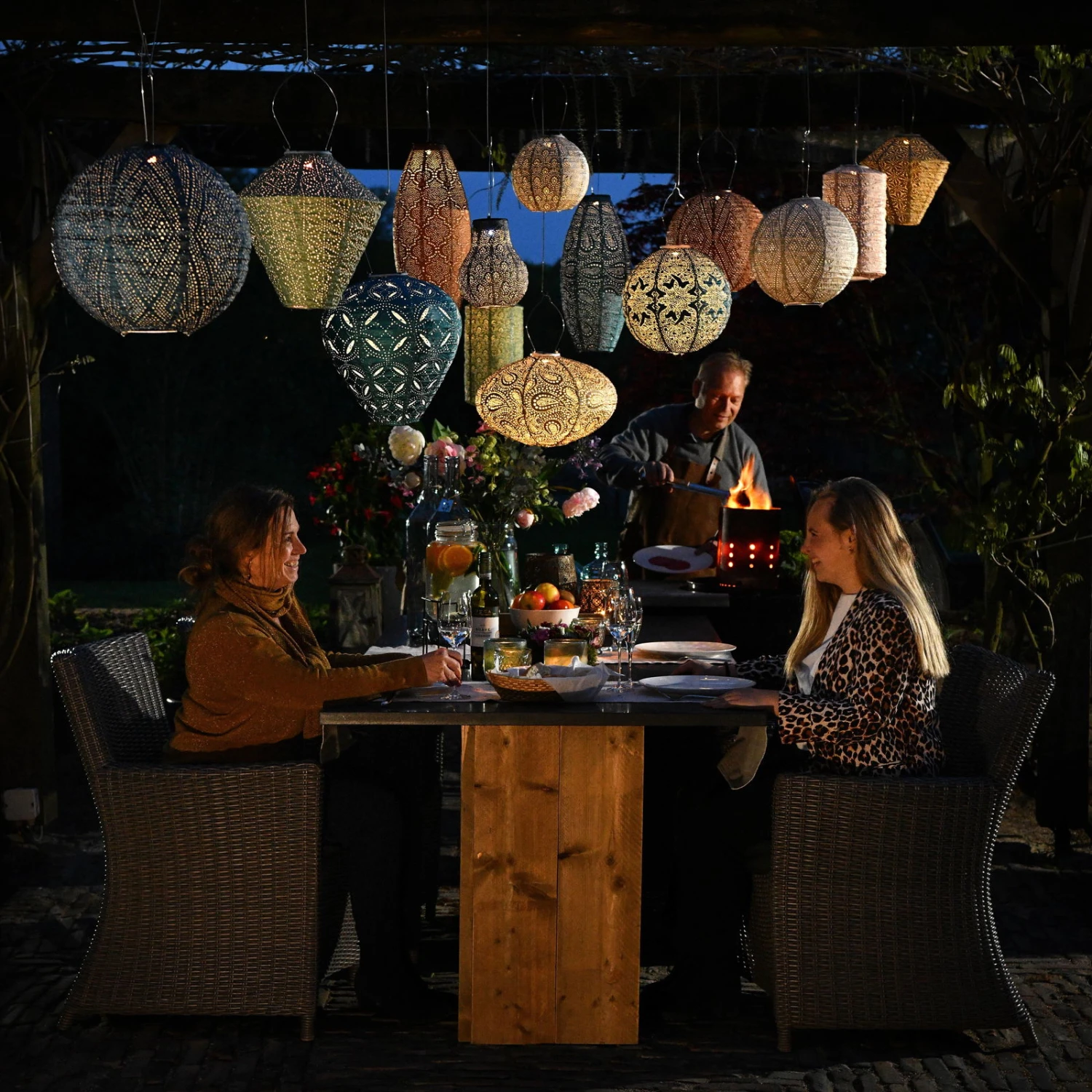 Solarlaterne 'Round 20', Kupfer, Ø 20 X 18 Cm 11 Solarlaterne 'Round 20', Kupfer, Ø 20 X 18 Cm – Bild 9